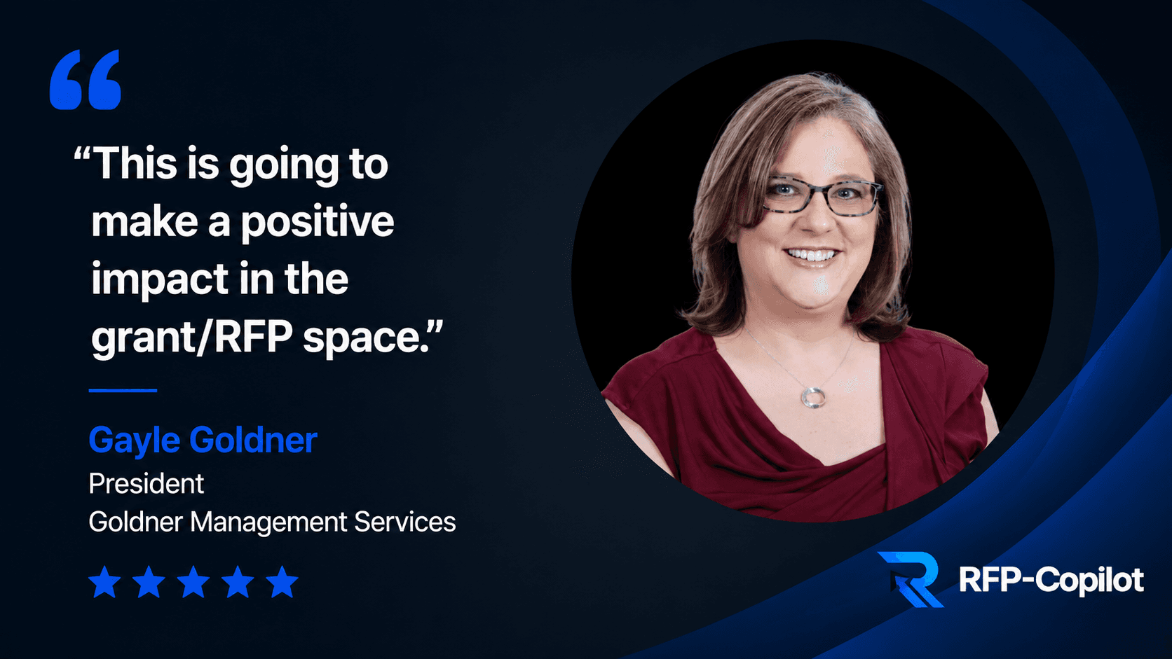 Testimonial from Gayle Goldner, President of Goldner Management Services